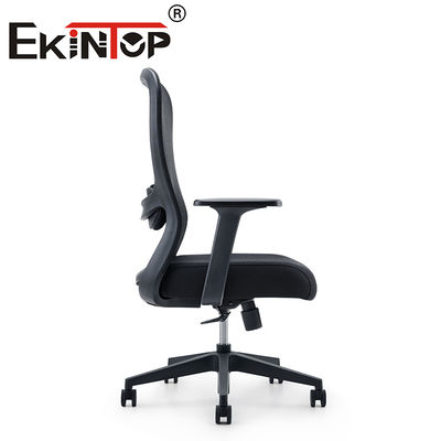 Desain Modern Ergonomis Elegan Black Mesh Manager putar kursi kantor jala