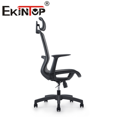 Staff Foot Rest Executive Wheel Baru recliner disesuaikan Ergonomic Mesh Back Chair