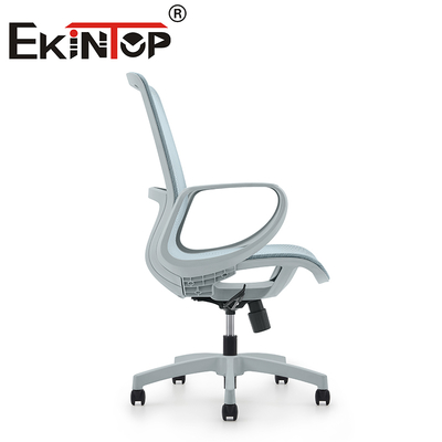 Kursi Kantor Ergonomis Jaring Eksekutif dengan Basis Nilon Putar yang Nyaman dan Modern, Kursi Belakang Jaring