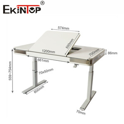 Desain Modern Baru Pengaturan Ergonomis Furnitur Smart Home Meja Berdiri untuk Kantor Rumah