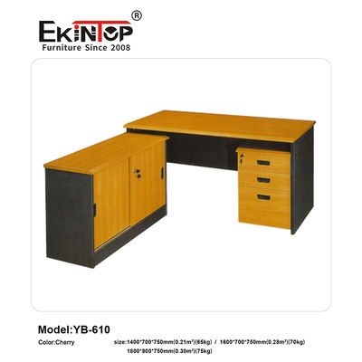 Perabot Eksekutif Administratif Terjangkau Kualitas MDF Meja Kantor Ramah Anggaran