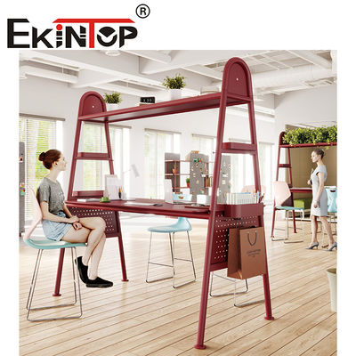 Meja Konferensi Rapat Negosiasi Logam Santai Furnitur Kantor Modern Ekintop