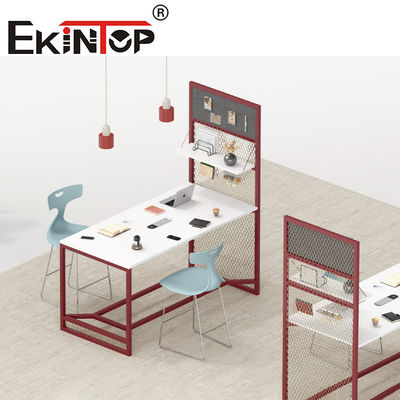 Meja Konferensi Rapat Negosiasi Logam Santai Furnitur Kantor Modern Ekintop