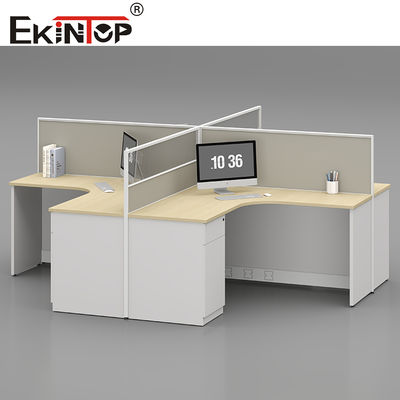 Desk Workstation Ekintop Modular Staff Cubicle Partisi Kantor Desk