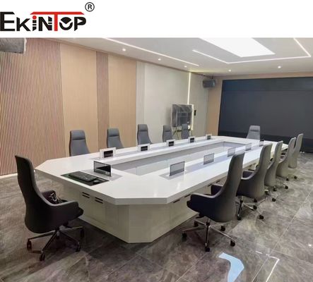 Konsol Laboratorium Ekintop Ruang Meeting Furniture Meja Kerja Komputer Meja Konferensi