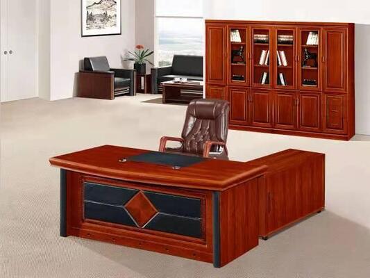 Meja Kantor MDF Klasik Ekintop Meja Eksekutif Meja Kantor Furnitur Meja
