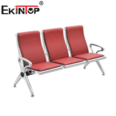 Kursi Tunggu Stainless Steel 3 Seater Untuk Rumah Sakit 1220mm×680mm×800mm