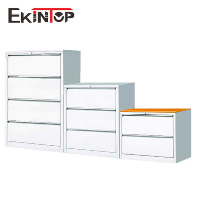 Baja Tahan Api 5 Laci Lemari Arsip Lemari Kantor Powder Coating