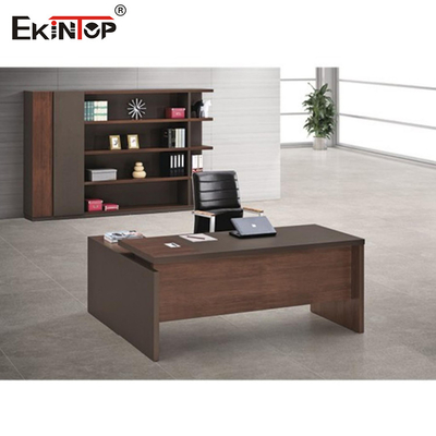 Meja Kantor Gaya Antik Eksekutif Untuk Penerimaan Sayap Industri 1600 × 800 × 760mm
