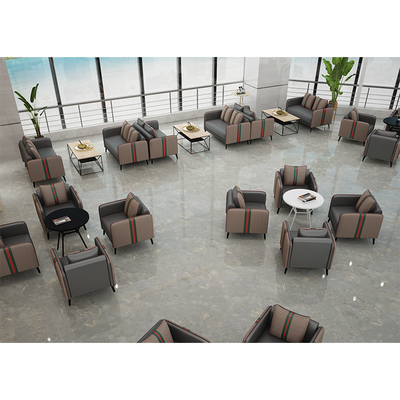 Ekintop Commercial Office Sofa Mebel Bahan Kulit Sintetis Serbaguna