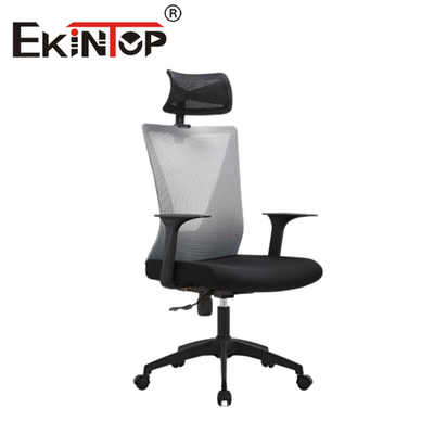 Kursi Jaring Ergonomis Grosir Dengan Kursi Kantor Sandaran Tangan Tetap