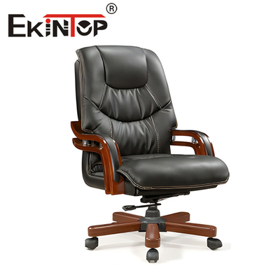 Kursi Bos Eksekutif Ergonomis Kursi Kantor Kulit Nyaman Mewah