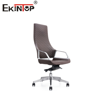 Kursi Kantor Kulit Sintetis Dengan Komfort Ultimate Kursi Kepala Eksekutif Kulit