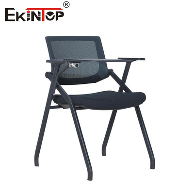 Mesh Back Writing Pad Kursi Ruang Latihan Lipat Ringan