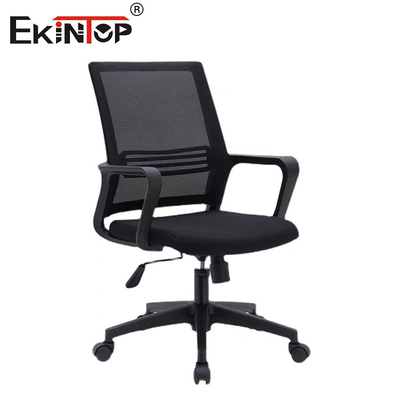 Mid Back Mesh Kantor Kursi Dengan Sponge Seat Cushion Mekanisme Sinkronisasi