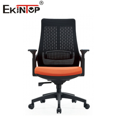 Kursi Kantor Mesh Hitam Ukuran Standar Adjustable And Swivel