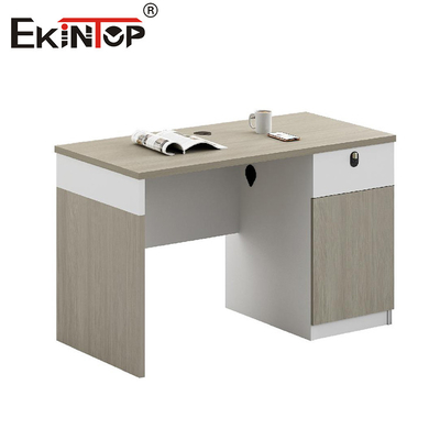 Furnitur Komersial Kantor Kayu Modern Komputer Desk Workstation