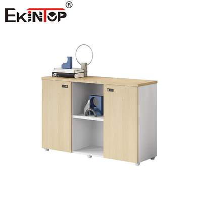 Lemari File Kayu Padat Perlengkapan Kantor dengan Gaya Modern