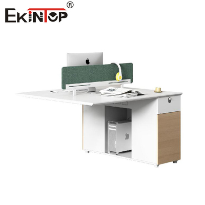 Furnitur kantor modular dan terhubung untuk dua orang Gaya modern