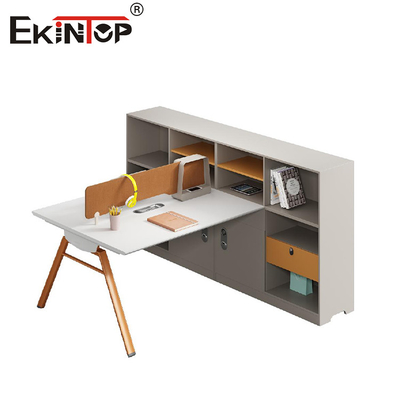 Furnitur Kantor Custom Workstation dengan Partisi Screen Gaya Modern