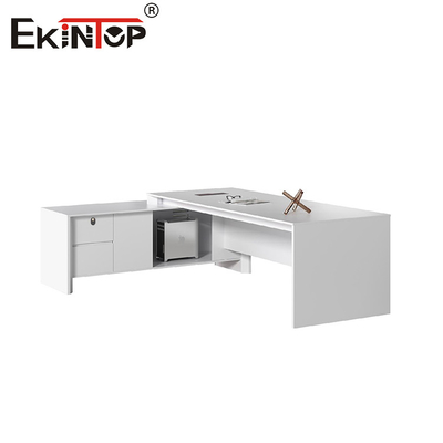Meja kayu yang dapat disesuaikan Kantor Meja Furnitur Pabrik Gaya Modern