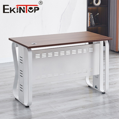 Desain Ergonomis Meja Kantor Minimalis Meja Komputer Kayu Padat
