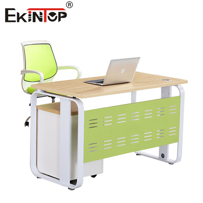 Furnitur Grosir Meja Kantor Meja Staf Meja Sudut Kayu Gaya Komersial