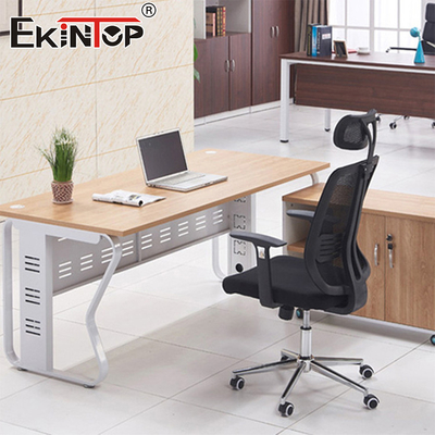 Meja Kantor Kayu Ramah Lingkungan untuk Rumah Kantor Kursi Meja Komputer