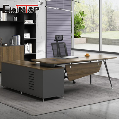 Penjualan Langsung Pabrik Meja Kantor Eksekutif Set Meja Perabot Kantor