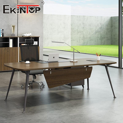 Custom Business Style Meja Kantor Eksekutif Meja Kayu Semua Meja Modern
