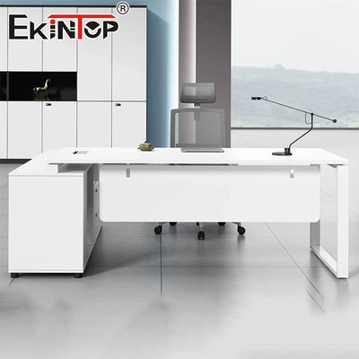 Meja Kantor Gaya Komersial Putih Kayu Meja Rapat Semua Meja Modern