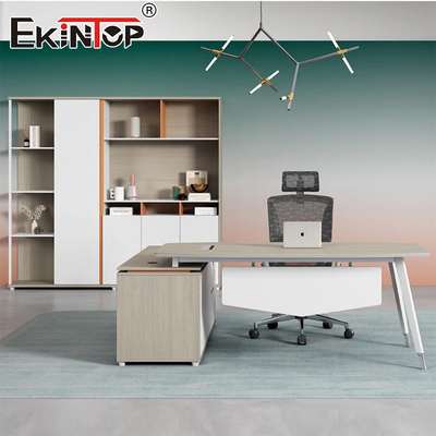 Manajer Gaya Minimalis Meja Kantor Perabot Meja Modular
