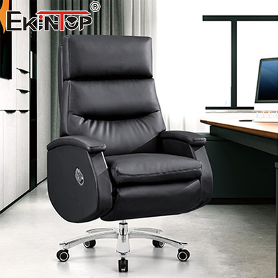 Kursi Putar Kulit Perabot Kantor Eksekutif Ergonomis Kursi Kantor Komersial
