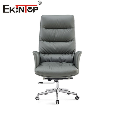 Modern Ergonomis Eksekutif Kulit Kulit Kursi Kantor Rumah Kantor Kursi Meja