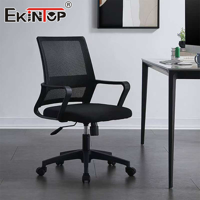 Kursi Nyaman Kain Berputar Kursi Eksekutif Jaring Ergonomis Kursi Kantor Kokoh