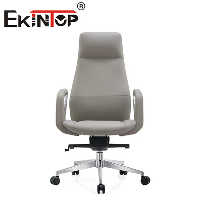 Furnitur Gaya Ergonomis Kursi Kantor Asli Kursi Klub Kulit