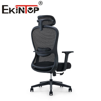 Furnitur Kantor Modern Pengelola Berputar Berputar Kursi Ergonomis Belakang Tinggi Kursi Tugas Mesh