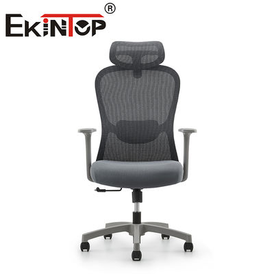Kursi Kantor Eksekutif Modern Kursi Berputar Ergonomis Kursi Kerja Mesh Komersial