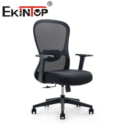 Desain Modern Ergonomis Elegan Black Mesh Manager putar kursi kantor jala
