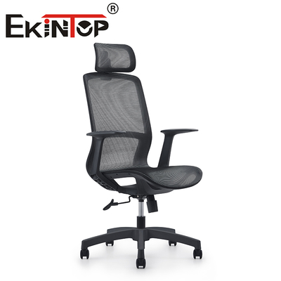 Staff Foot Rest Executive Wheel Baru recliner disesuaikan Ergonomic Mesh Back Chair