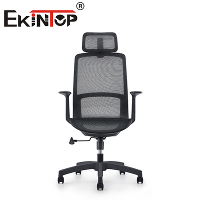 Furnitur Roda Gaya Modern Kantor Bisa disesuaikan Mesh Kursi Ergonomis Mesh Back Chair