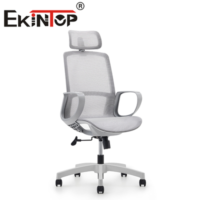 Kursi Kantor Putih Modern Kursi punggung tinggi Kursi Kantor Ergonomis Luxury Mesh Kursi punggung