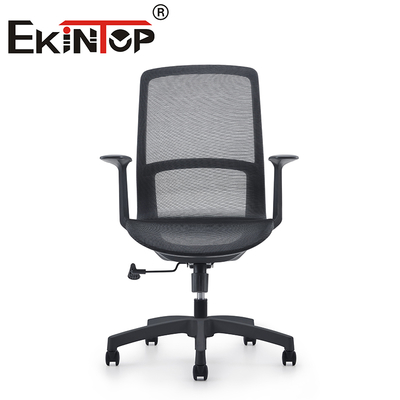 Grosir Kursi Komputer Putar Modern Kursi Kantor Ergonomis yang Dapat Disesuaikan Kursi dengan Jaring Belakang