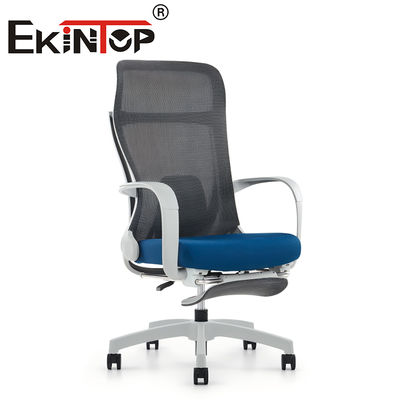 Kursi Kantor yang Dapat Disesuaikan dengan Sandaran Tinggi Jaring Kursi Kantor Rumah Putar Ergonomis Kursi Belakang Jaring